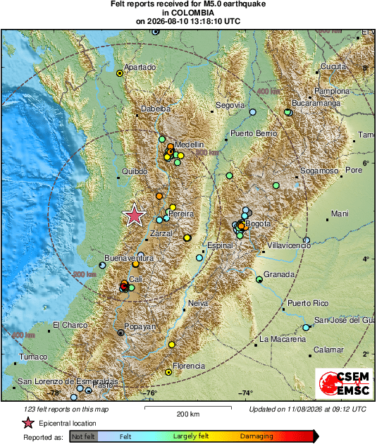intensity map